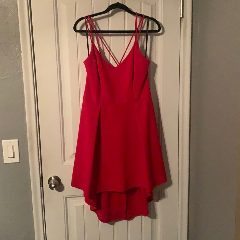 High low short dress